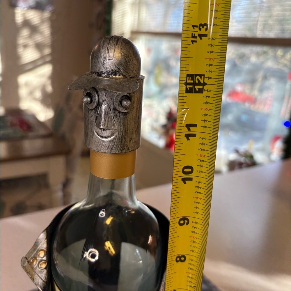 Berkeley Designs , Polished Metal Toolman Wine Or Liquor Holder - Picture 8 of 8